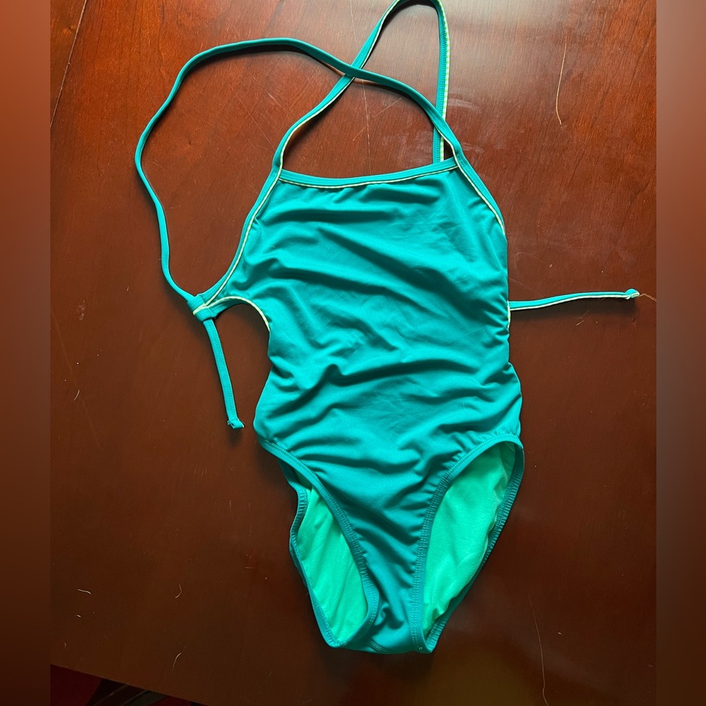 Uglies one piece swimsuit green size 32
